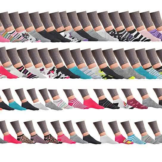 Women’s Breathable Colorful Fun No Show Low Cut Ankle Socks