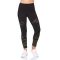 Women's Camo 7/8 High Waist Legging With Sheer Mesh