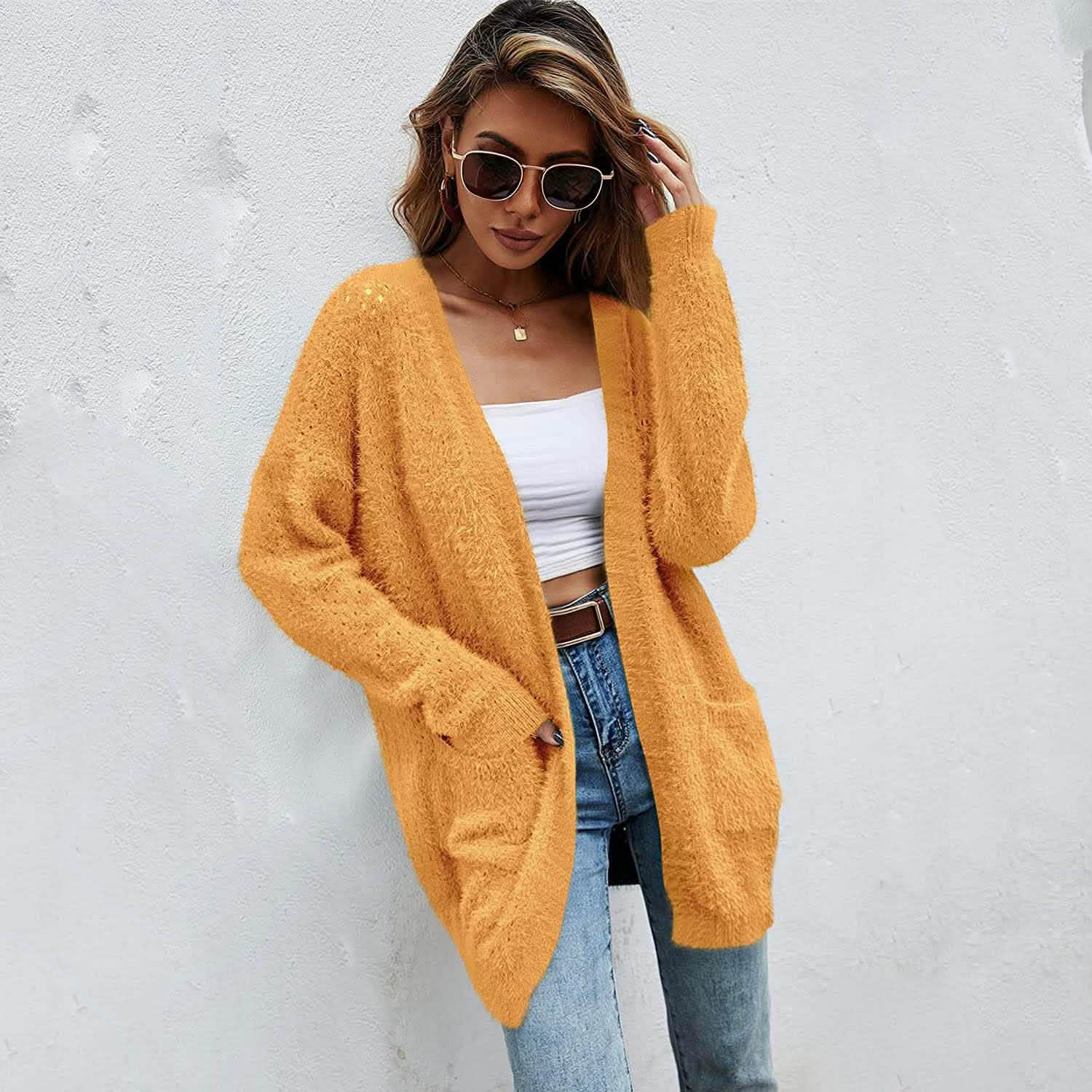 Women's Cardigan Knitted Sweater Jacket