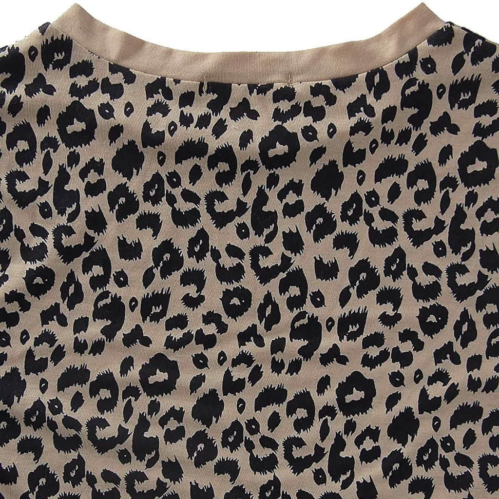 Women's Casual Leopard Print Tops Long Sleeve T Shirt Cute Blouse Graphic Tees