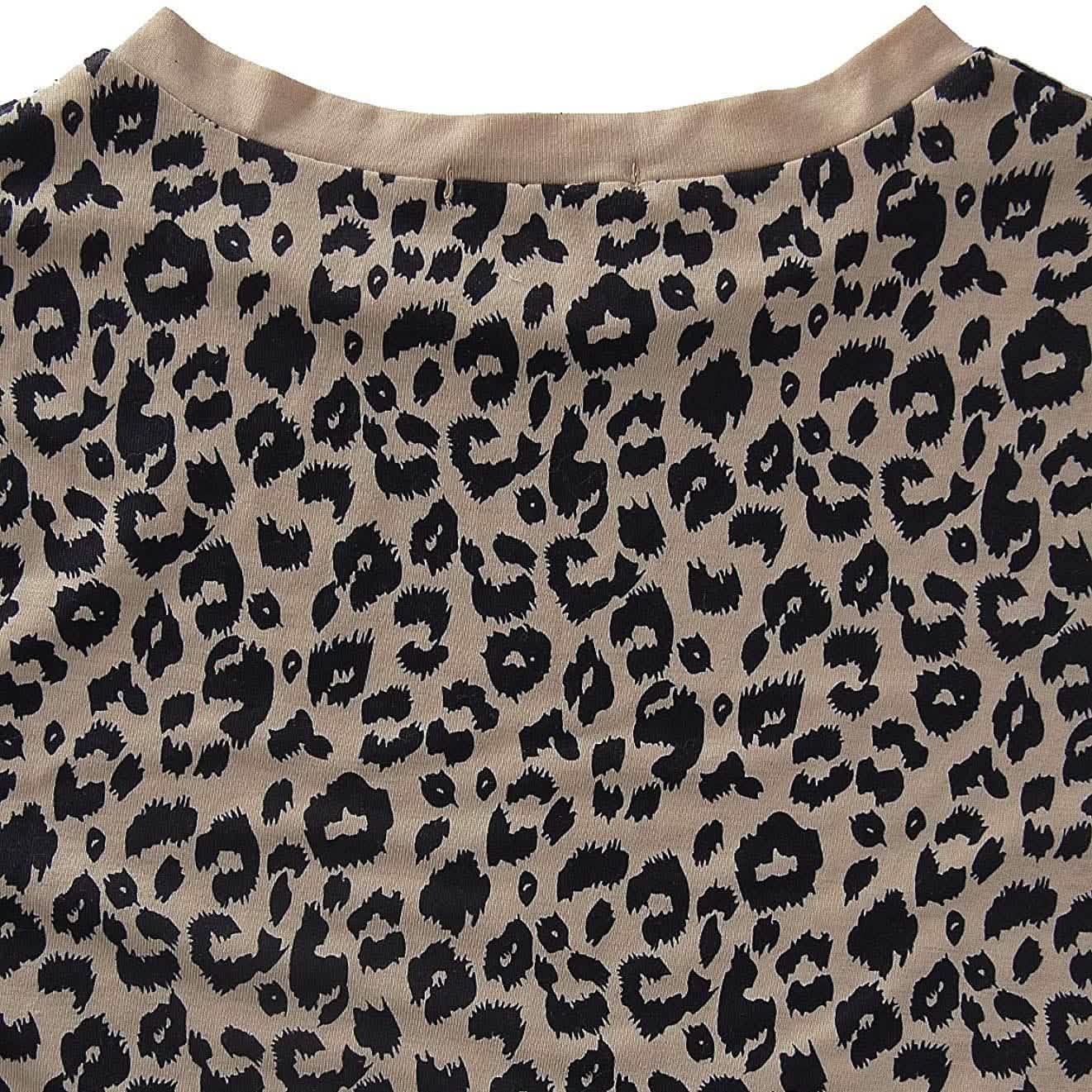 Women's Casual Leopard Print Tops Long Sleeve T Shirt Cute Blouse Graphic Tees