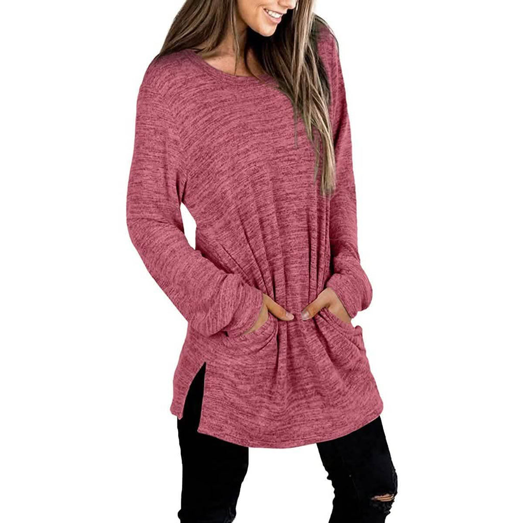 Women's Casual Sweatshirts Long Sleeve Oversized Shirt