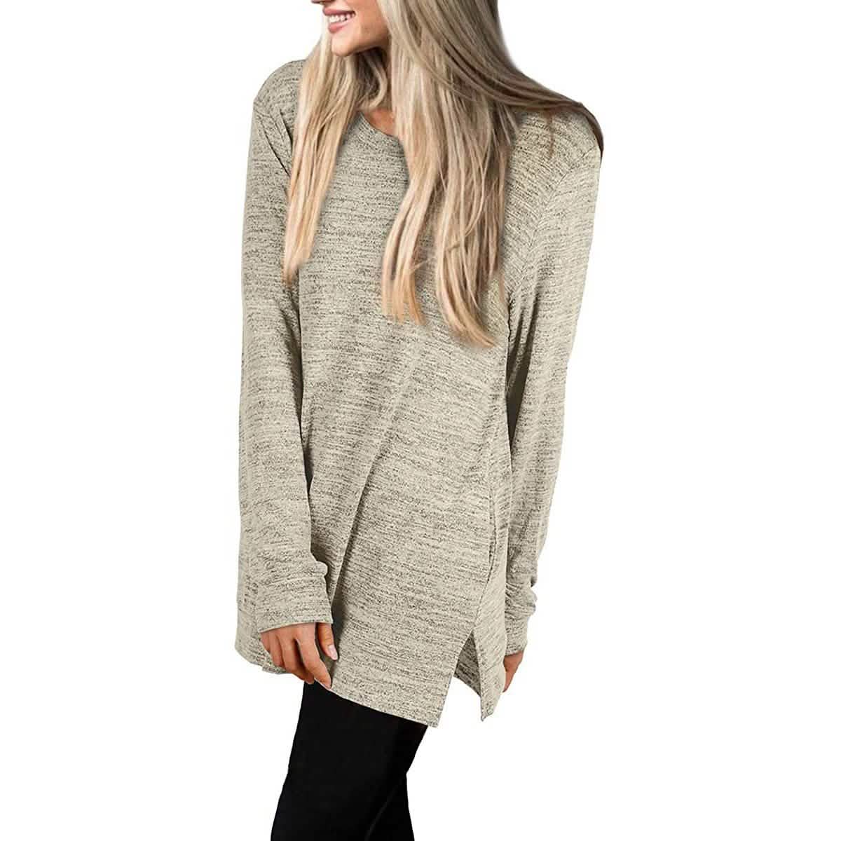 Women's Casual Sweatshirts Long Sleeve Oversized Shirt