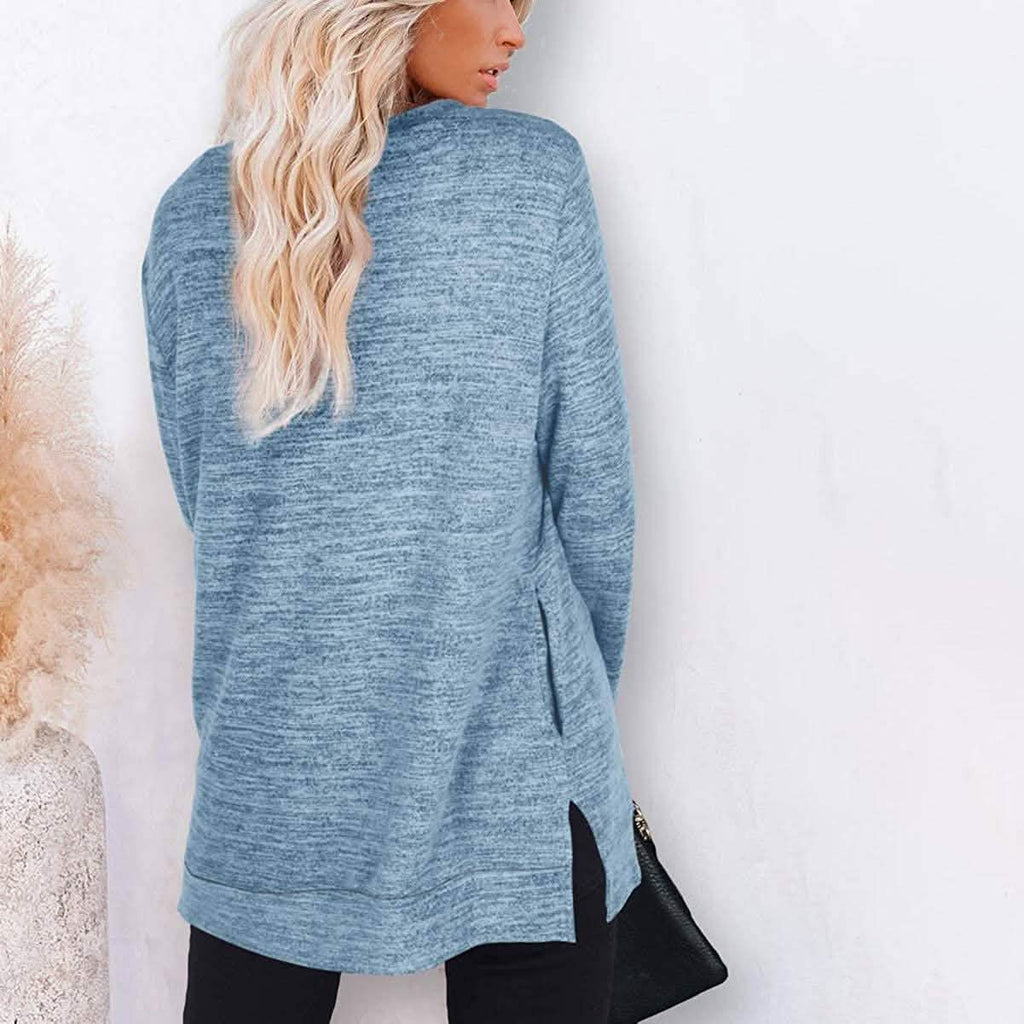 Women's Casual Sweatshirts Long Sleeve Oversized Shirt