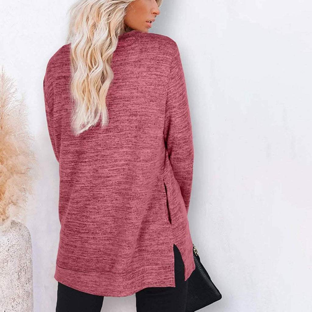 Women's Casual Sweatshirts Long Sleeve Oversized Shirt