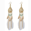 Women's Chic and Modern Street Color Block Earring
