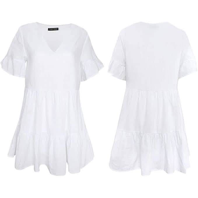 Women’s Cute Shift Dress with Pockets