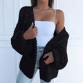 Women's Fashion Cable Knit Cardigan