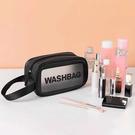 Women's Frosted Waterproof Cosmetic Bag