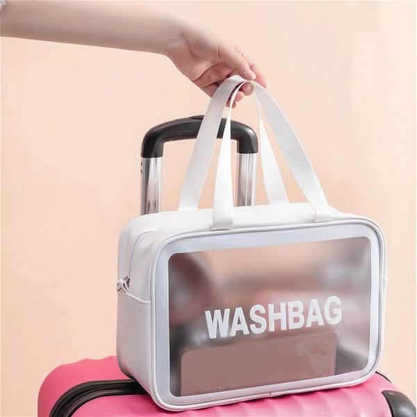 Women's Frosted Waterproof Cosmetic Bag