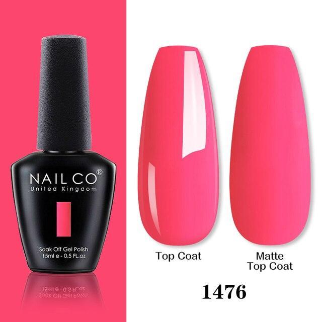 Womens Gel Nail Polish Multi Glossy and Matte Colors Elegant Manicure Design For Womens