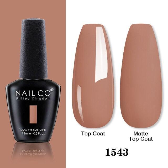 Womens Gel Nail Polish Multi Glossy and Matte Colors Elegant Manicure Design For Womens