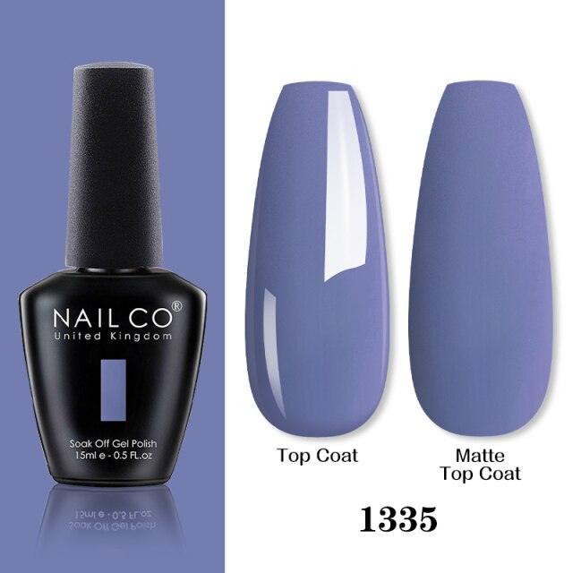 Womens Gel Nail Polish Multi Glossy and Matte Colors Elegant Manicure Design For Womens
