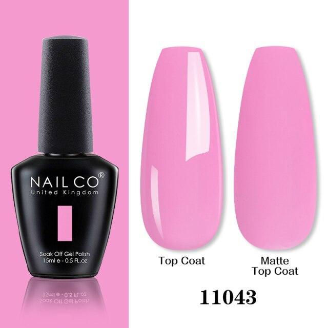 Womens Gel Nail Polish Multi Glossy and Matte Colors Elegant Manicure Design For Womens