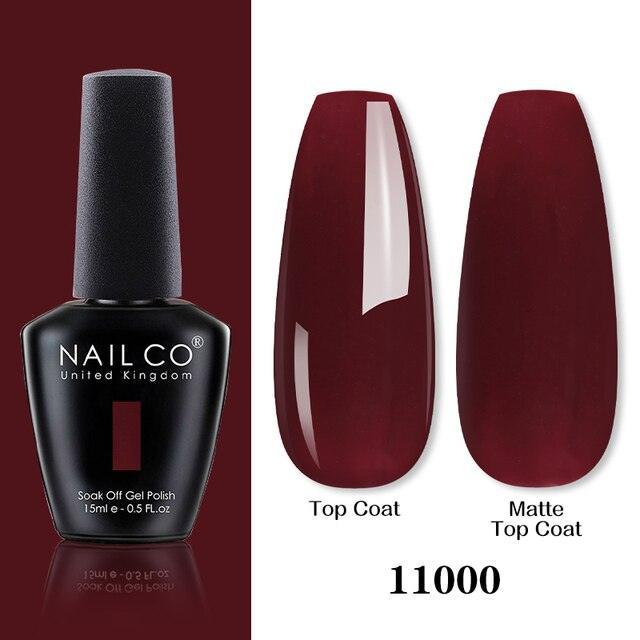 Womens Gel Nail Polish Multi Glossy and Matte Colors Elegant Manicure Design For Womens
