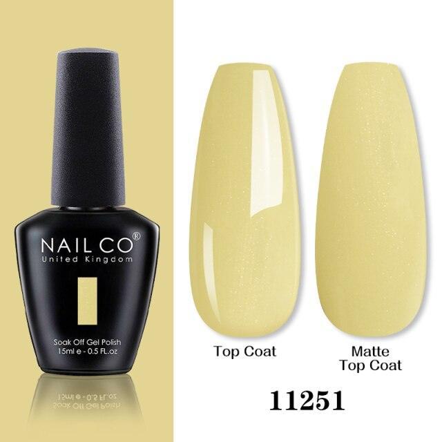 Womens Gel Nail Polish Multi Glossy and Matte Colors Elegant Manicure Design For Womens