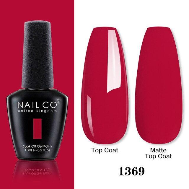 Womens Gel Nail Polish Multi Glossy and Matte Colors Elegant Manicure Design For Womens