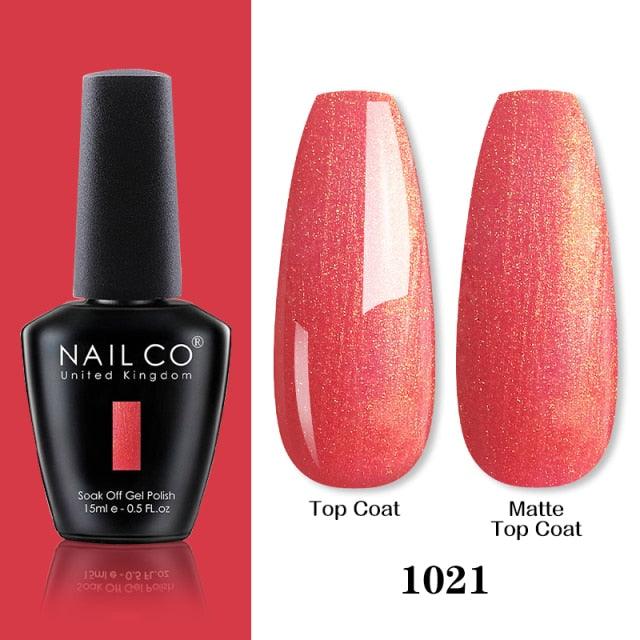 Womens Gel Nail Polish Multi Glossy and Matte Colors Elegant Manicure Design For Womens