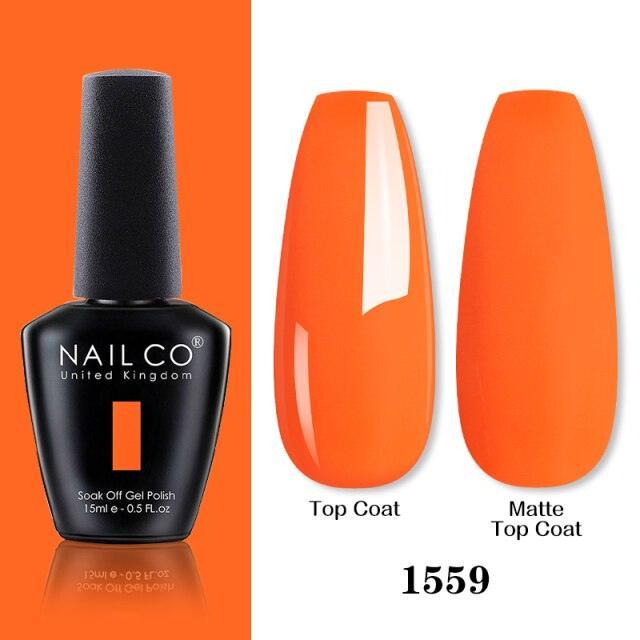 Womens Gel Nail Polish Multi Glossy and Matte Colors Elegant Manicure Design For Womens