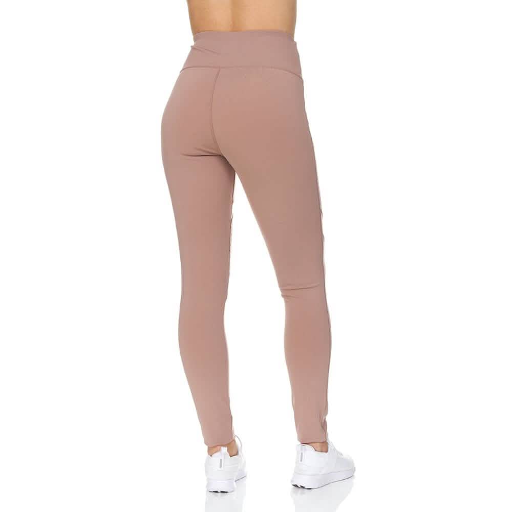 Women's High Waist Active Full Length Leggings With Lazer Cut Mesh