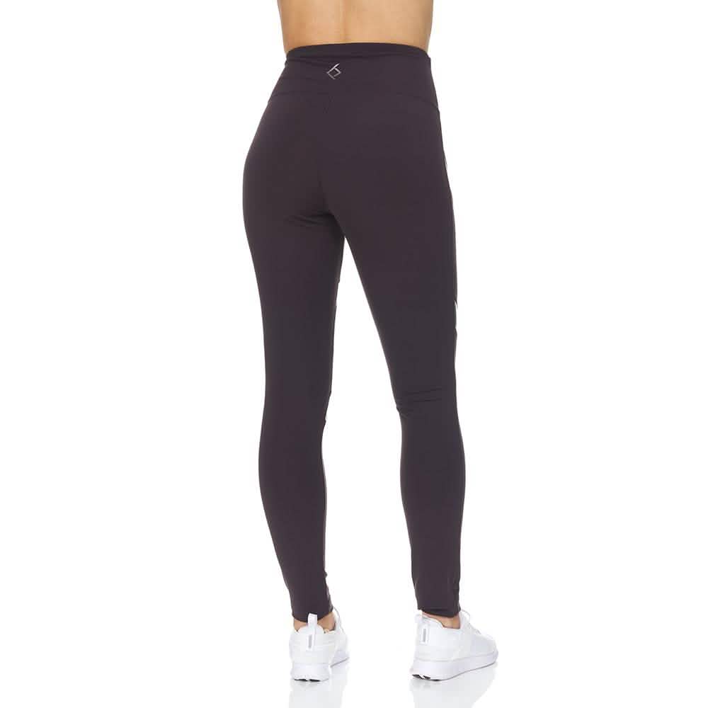 Women's High Waist Active Full Length Leggings With Lazer Cut Mesh