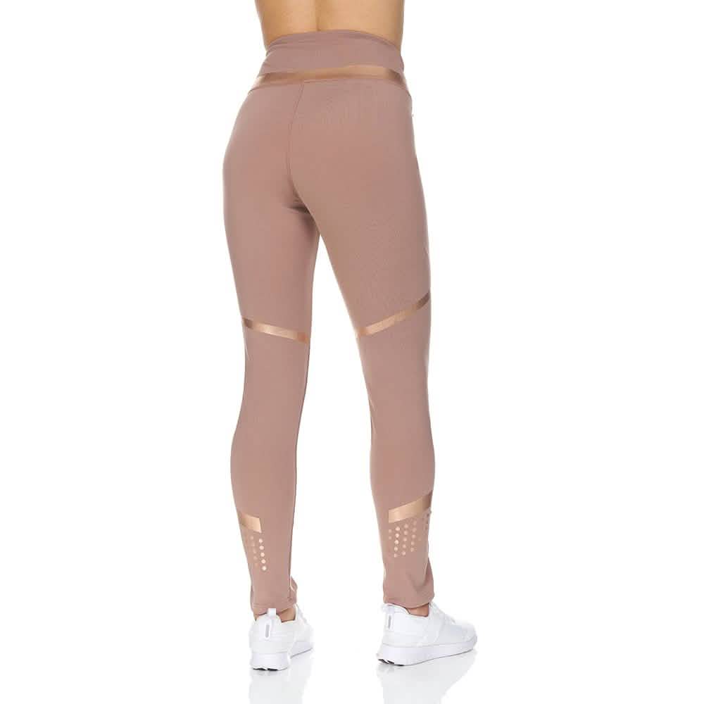 Women's High Waist Active Full Length Leggings With Rubber Print Detail