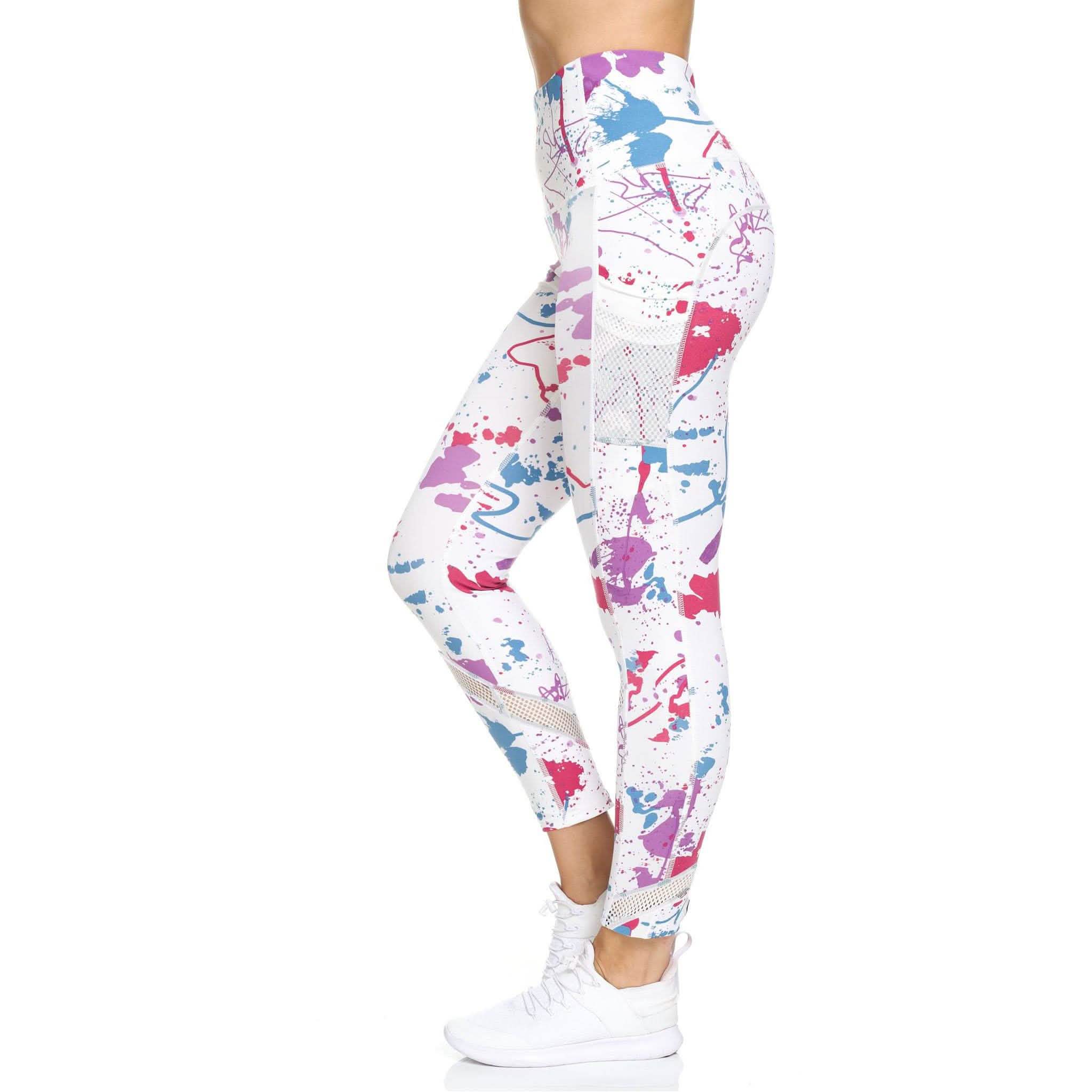 Women's High Waist Full Length Leggings with Pockets