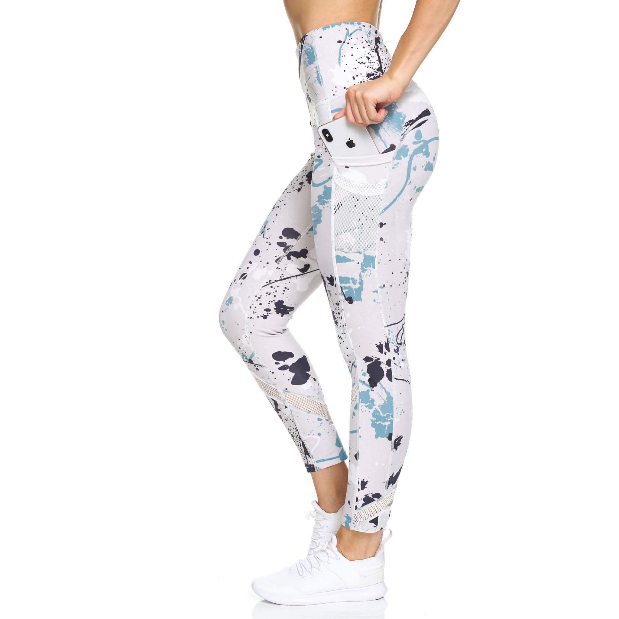 Women's High Waist Full Length Leggings with Pockets