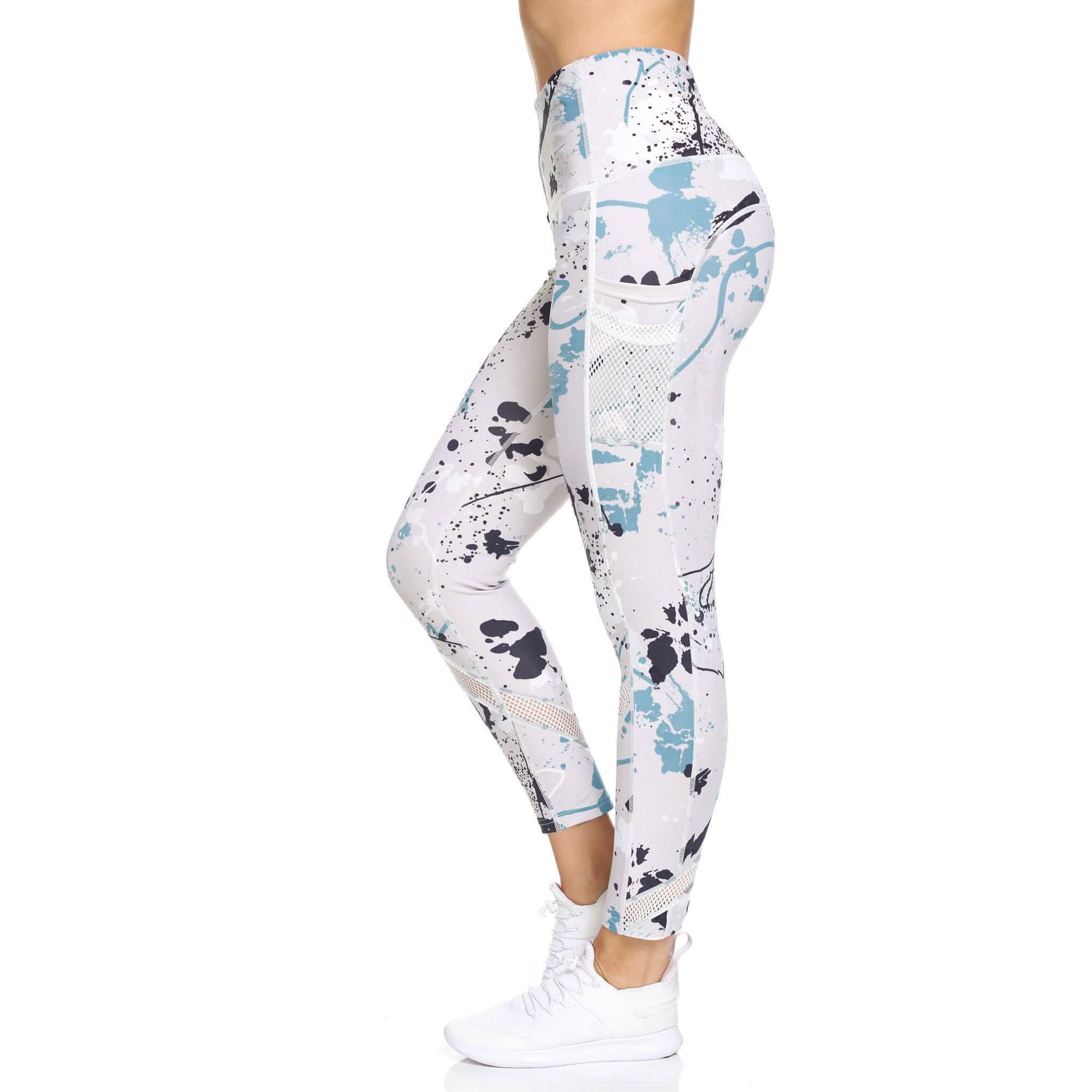 Women's High Waist Full Length Leggings with Pockets