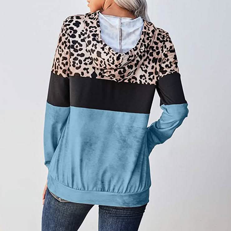 Women's Hoodie Sweatshirts Casual Animal Print