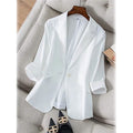 Women's Long Sleeve Pocket Casual Blazer