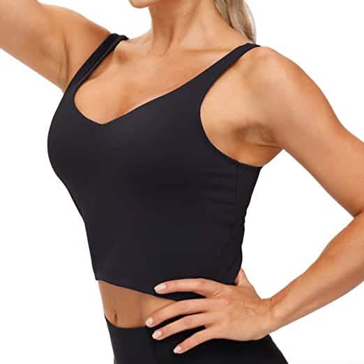 Women’s Longline Wirefree Padded Sports Bra