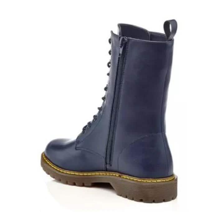 Women's Mid-Calf Classic Marten-Style Combat Boots - Assorted Styles