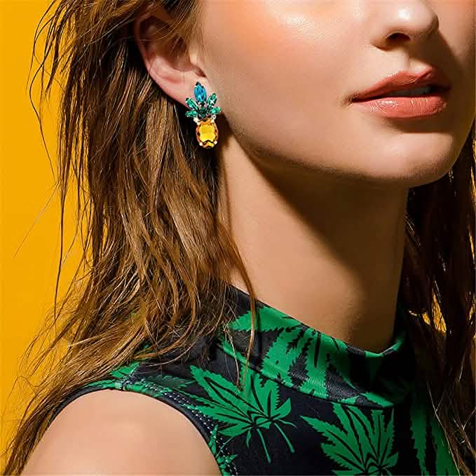 Women's Pineapple Earrings