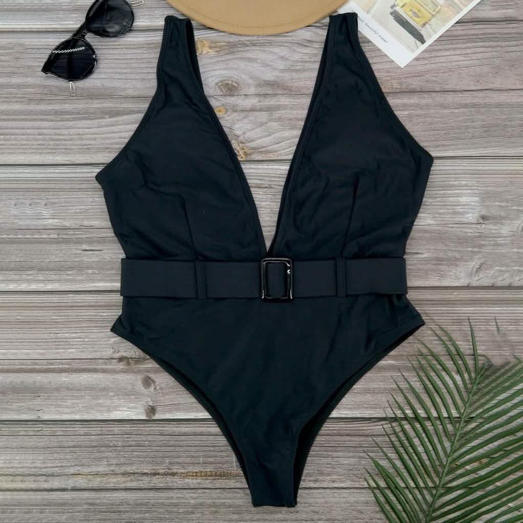 Women's Plunge One-Piece Swimsuit