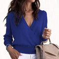Women's Pullover Solid Colored Basic Long Sleeve Loose Short Sweater Cardigans