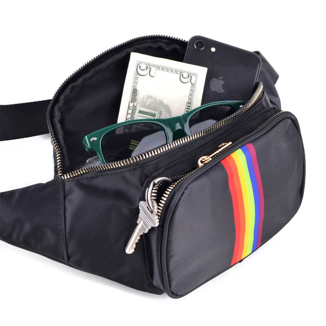 Women's Rainbow Fanny Packs