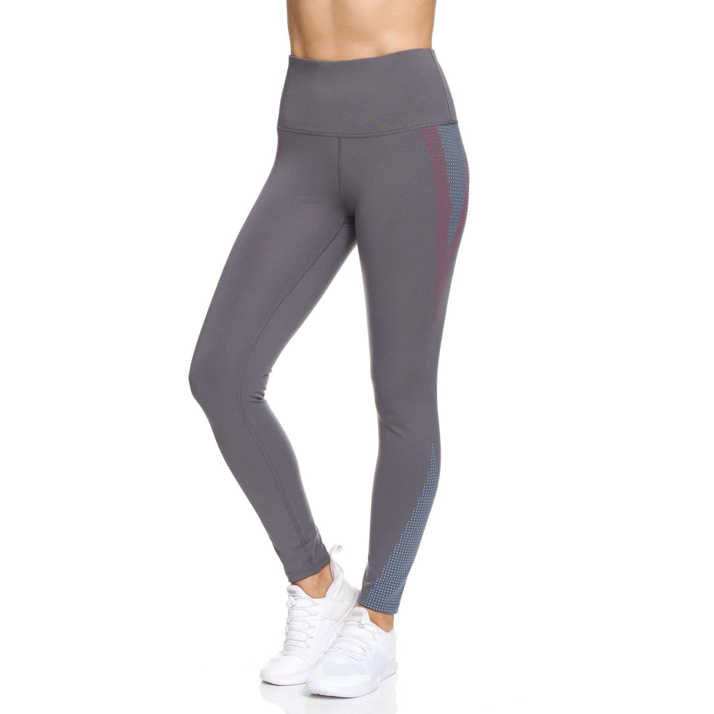 Women's Rubber Dotted High Waist Full Length Legging