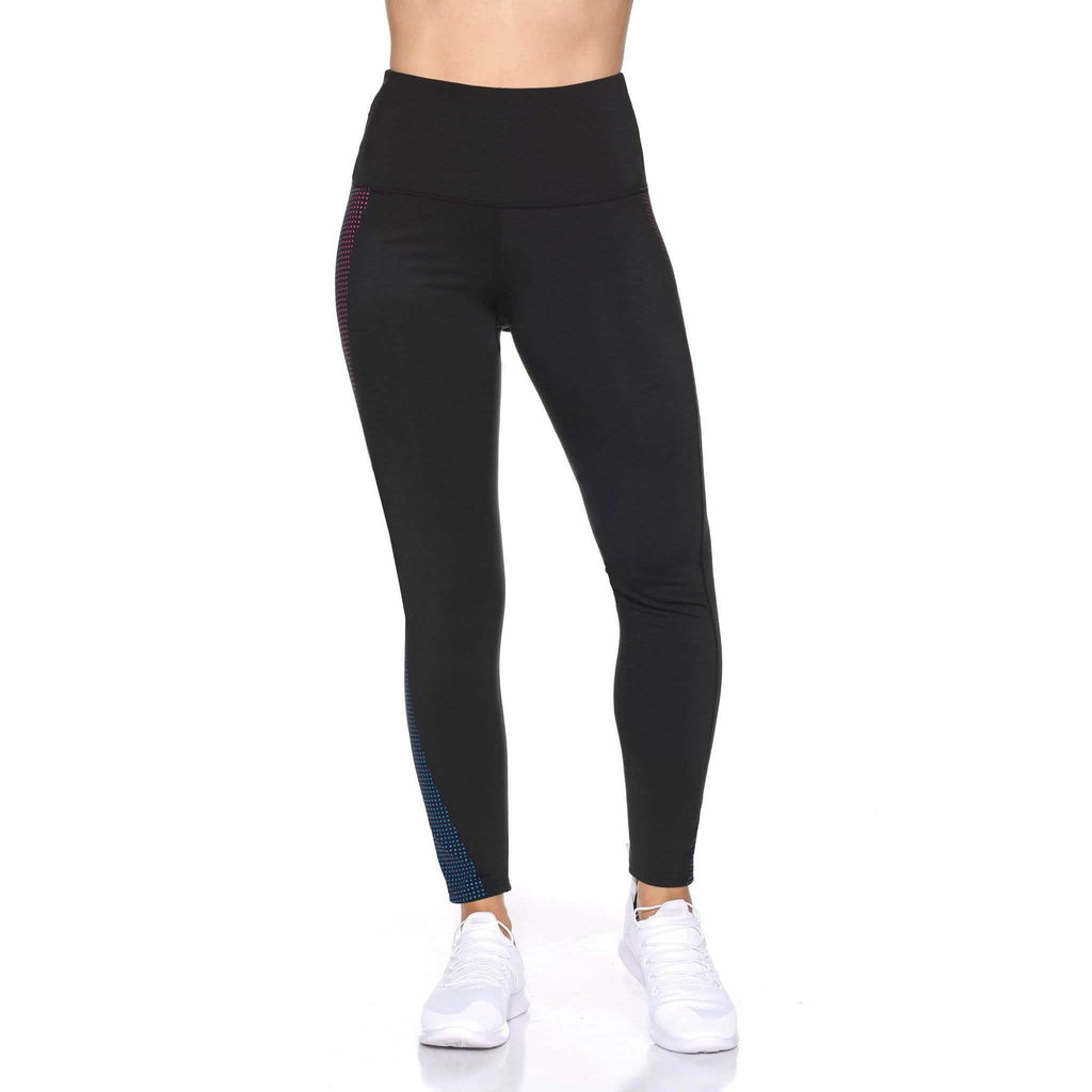 Women's Rubber Dotted High Waist Full Length Legging