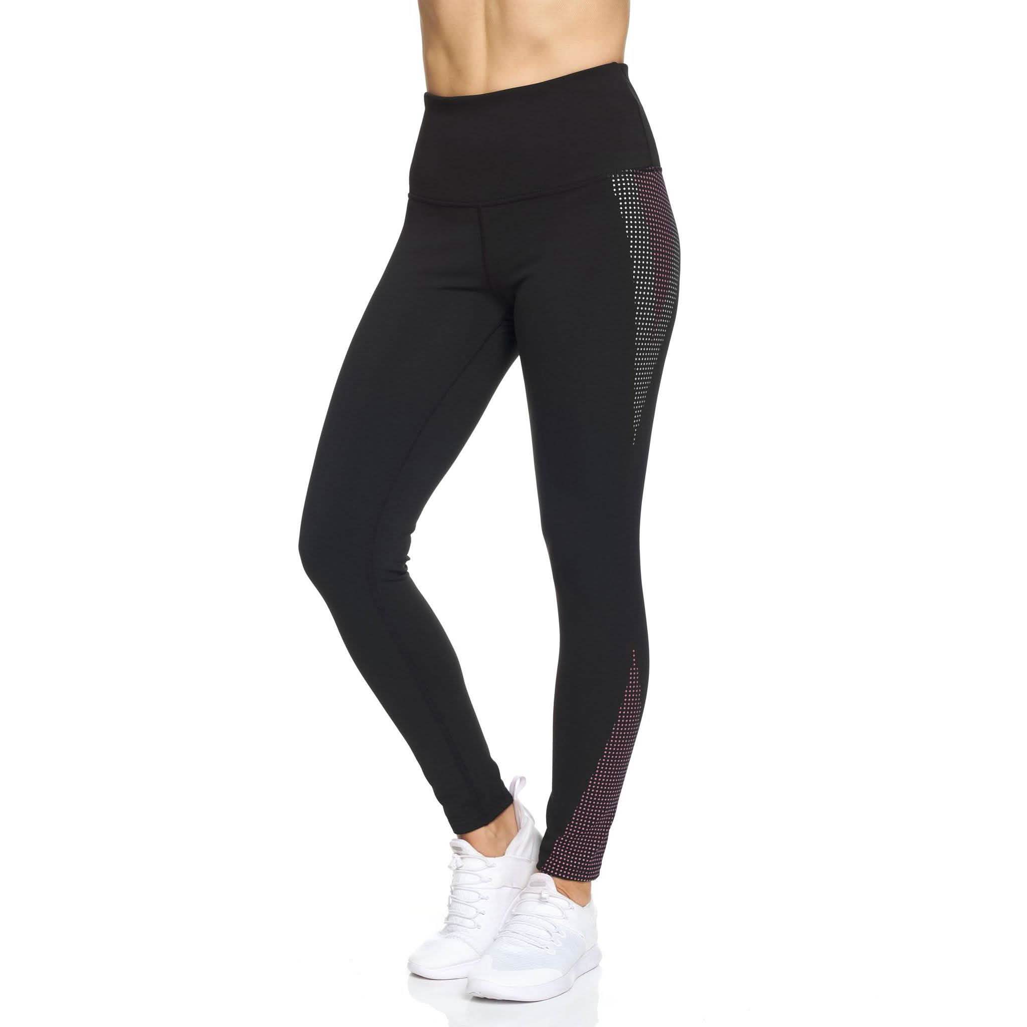 Women's Rubber Dotted High Waist Full Length Legging