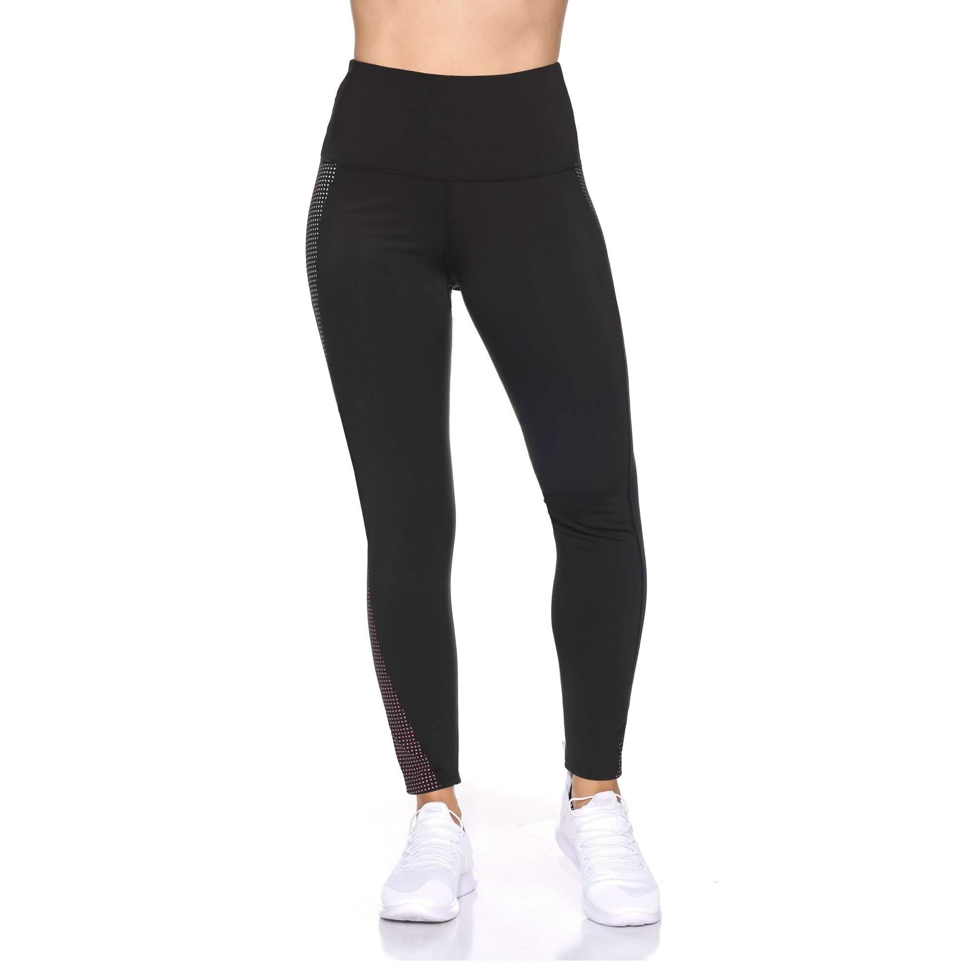 Women's Rubber Dotted High Waist Full Length Legging
