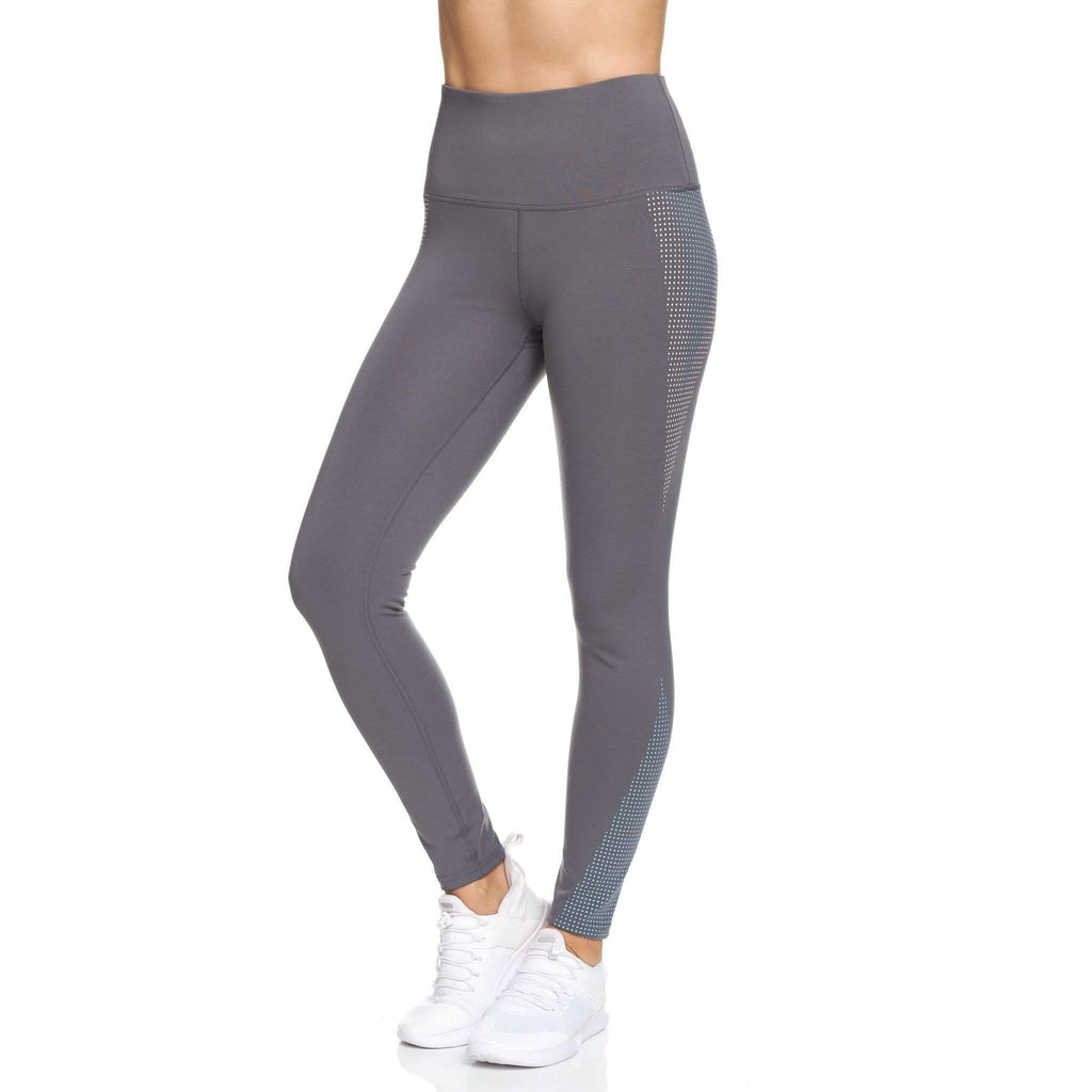 Women's Rubber Dotted High Waist Full Length Legging