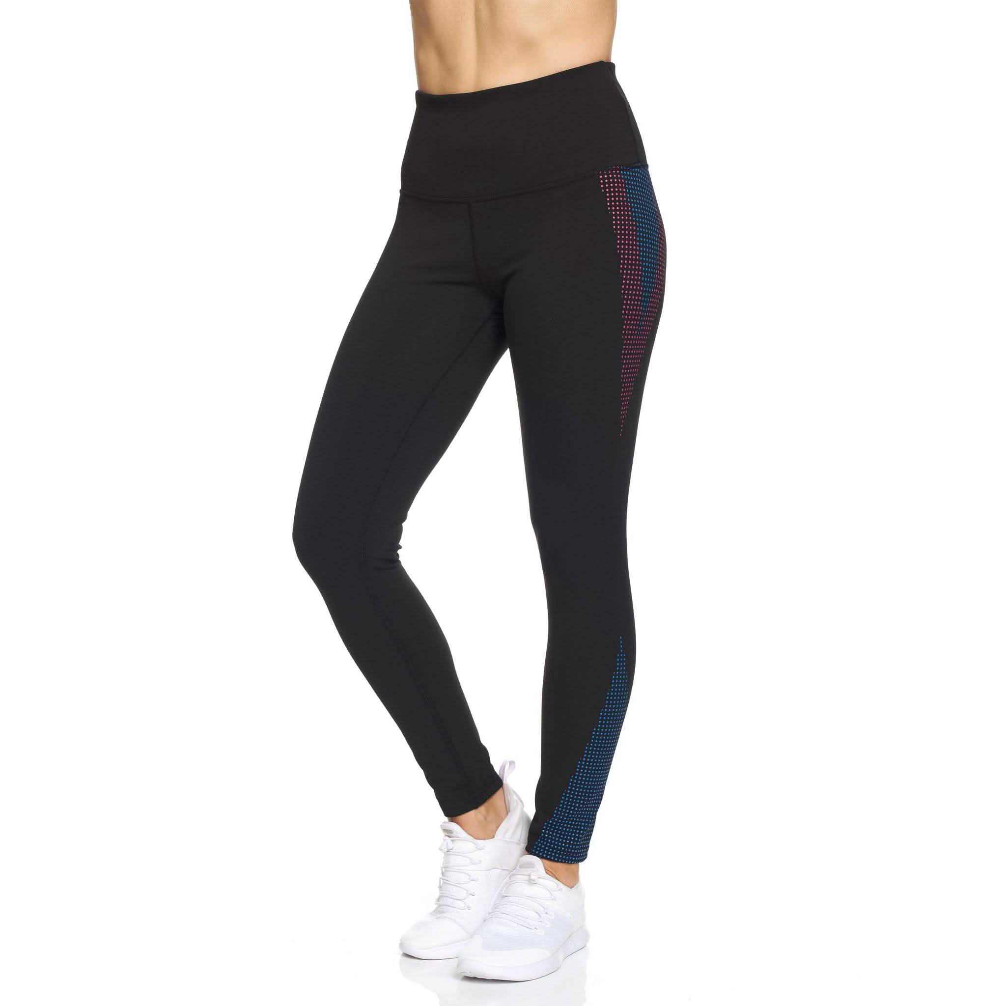 Women's Rubber Dotted High Waist Full Length Legging