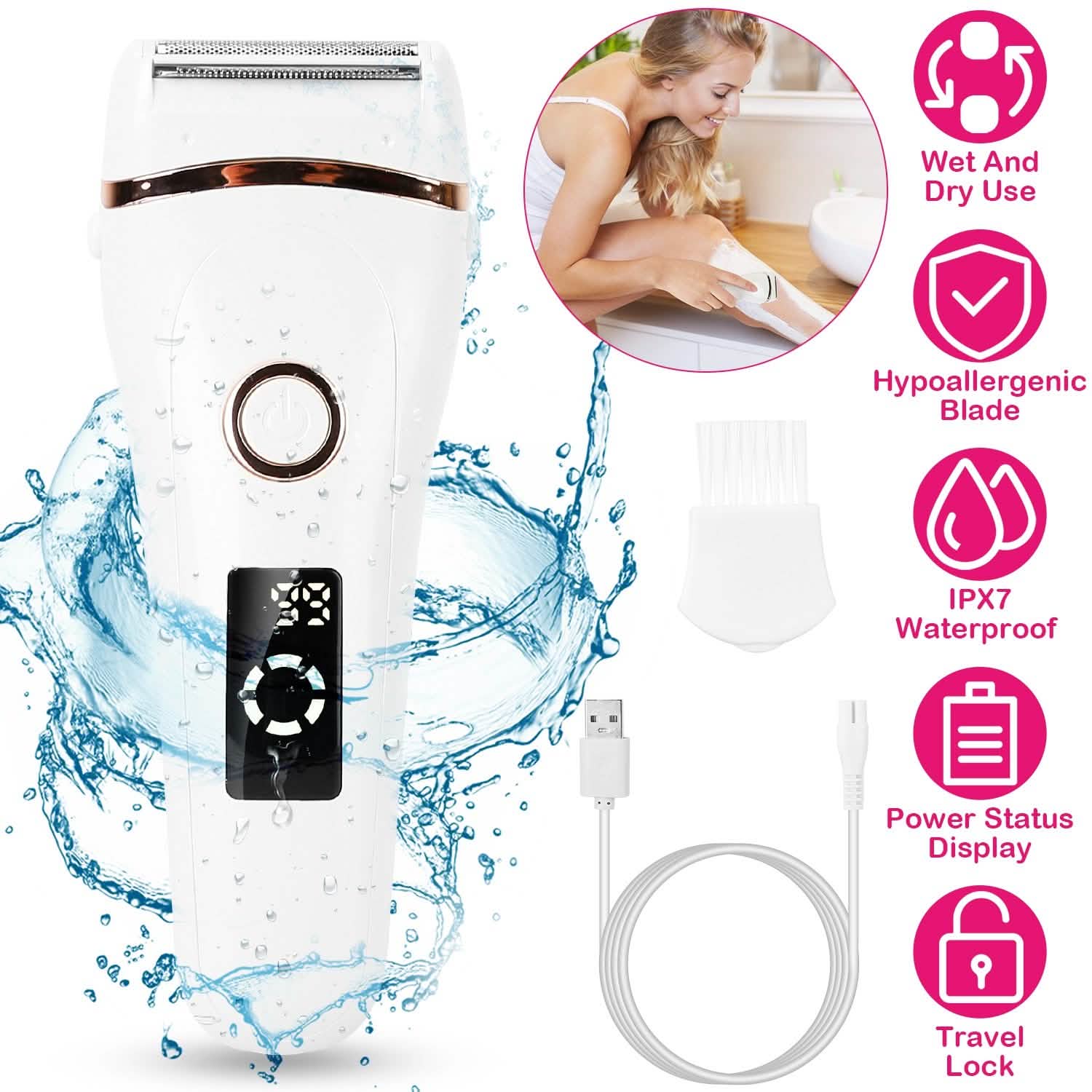 Women's Shaver Electric Hair Remover