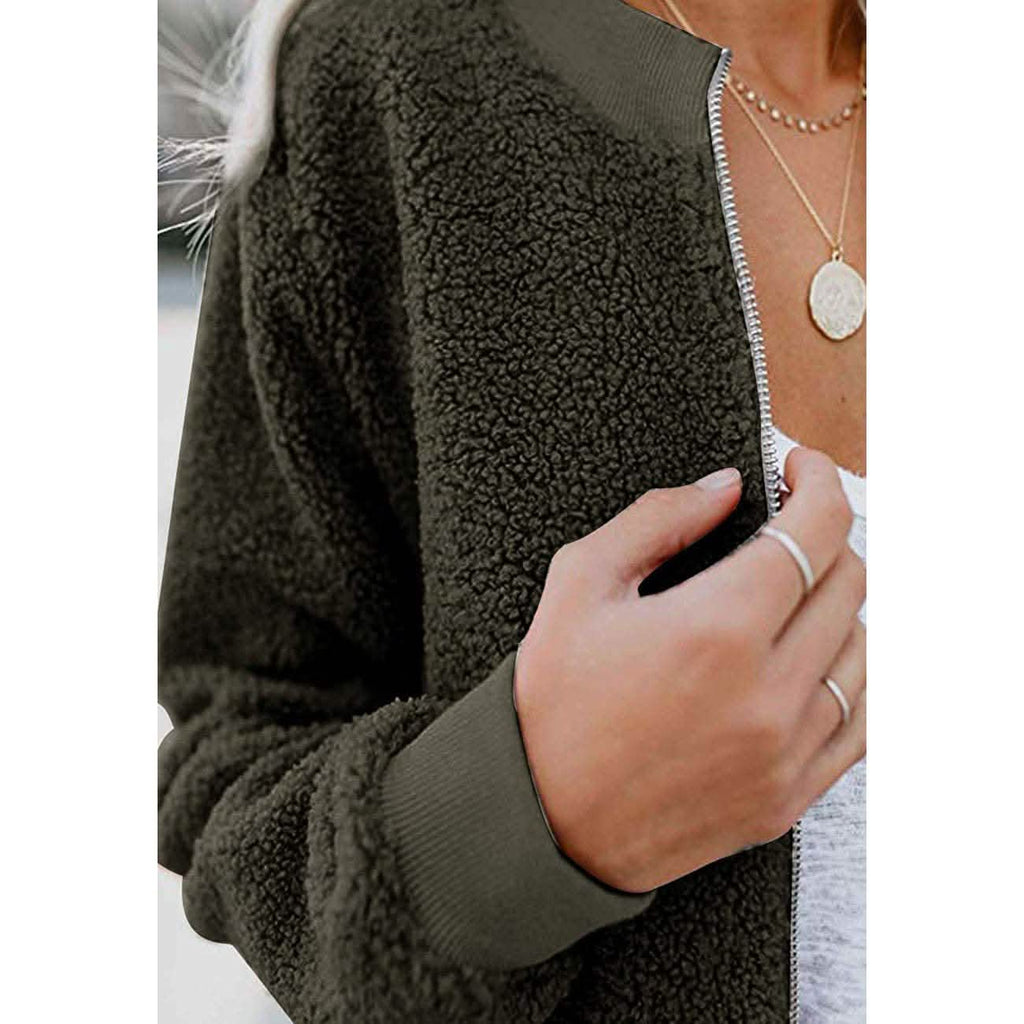 Women's Sherpa Fleece Jacket