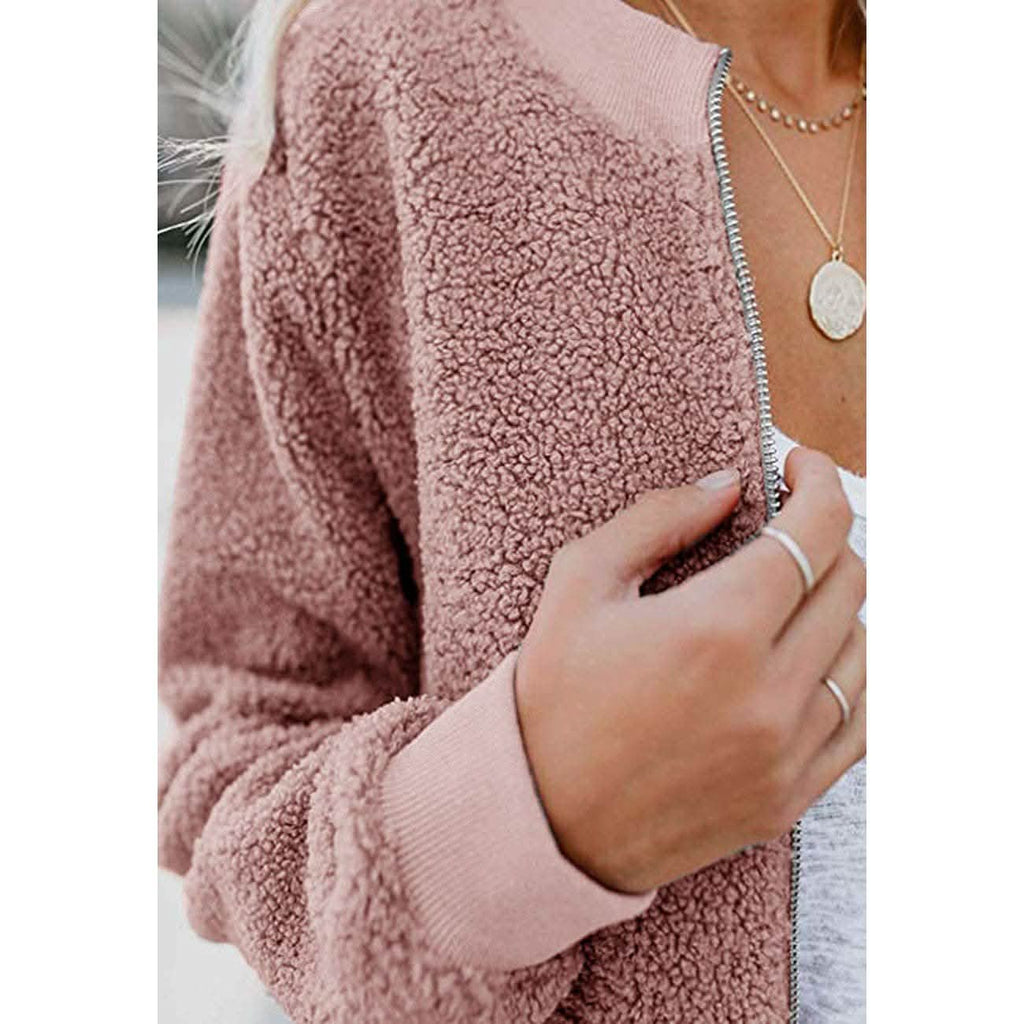 Women's Sherpa Fleece Jacket