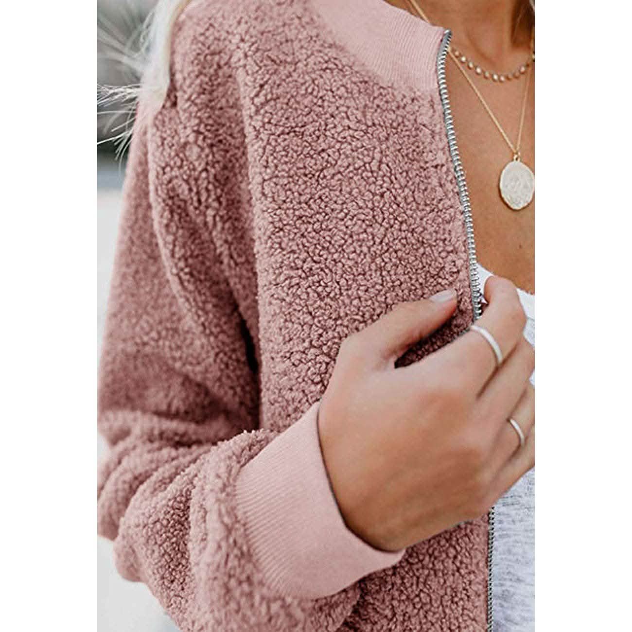 Women's Sherpa Fleece Jacket
