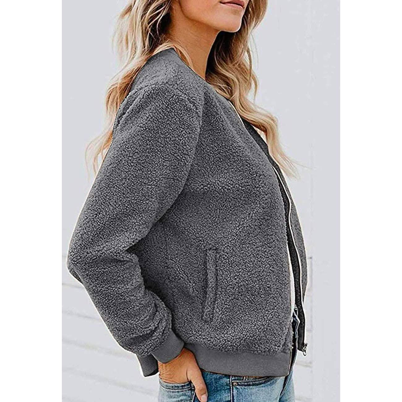 Women's Sherpa Fleece Jacket