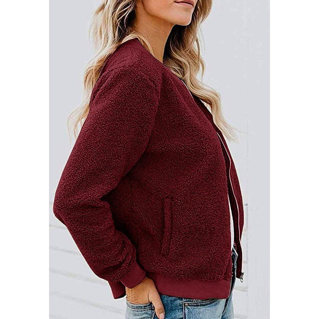 Women's Sherpa Fleece Jacket
