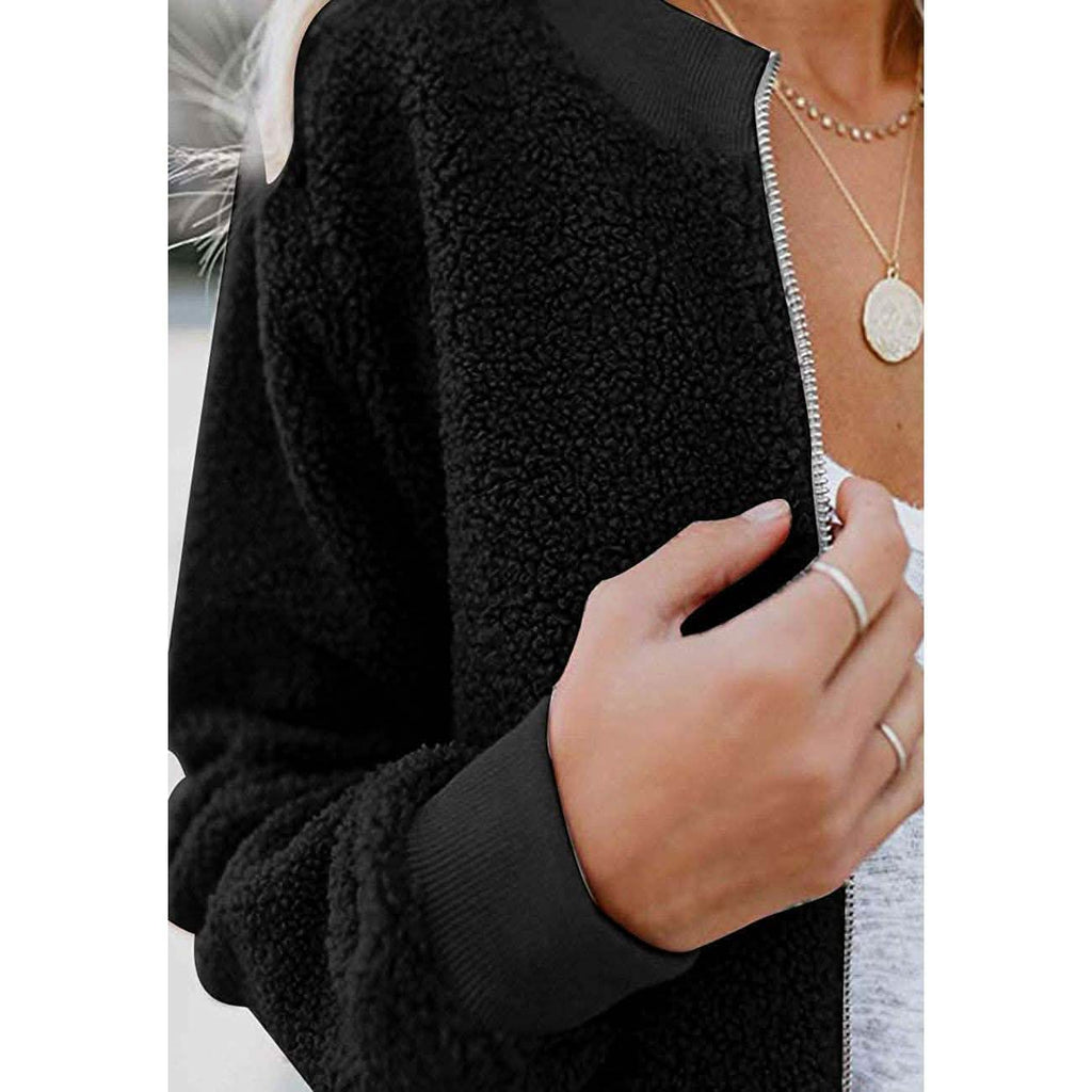 Women's Sherpa Fleece Jacket